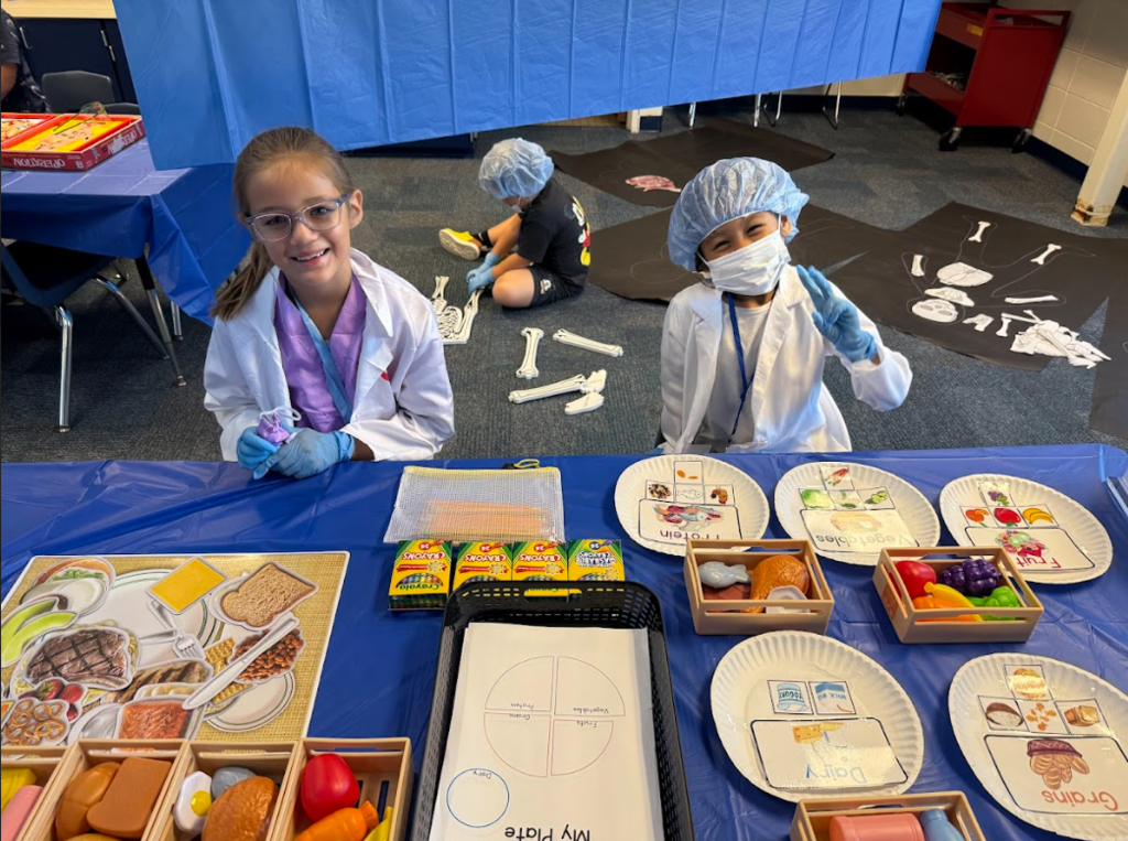 Students participating in OR day 