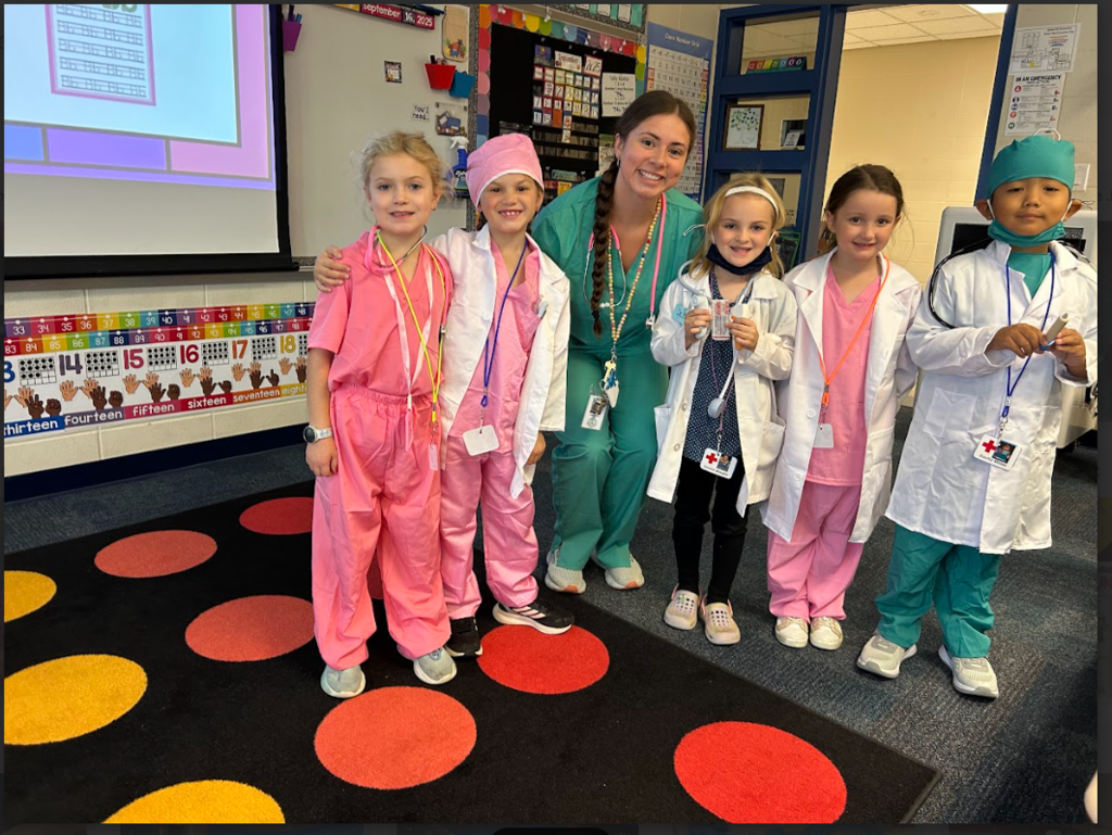 Students participating in OR day 