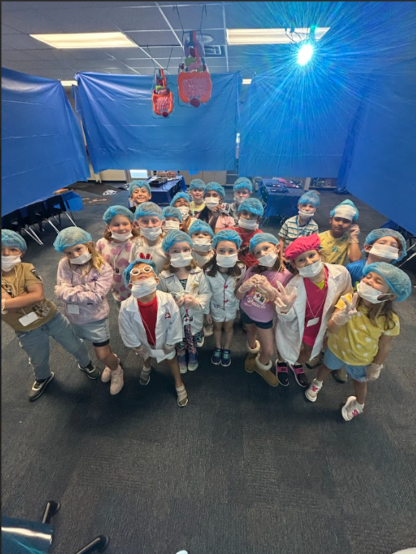 Students participating in OR day 