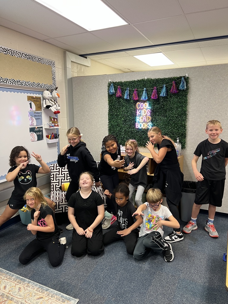 Students dressed as ninjas for spirit week