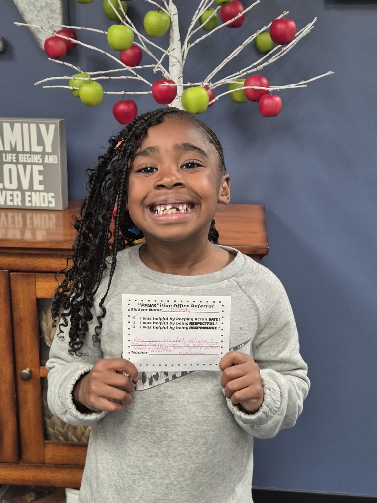 Student with Pawsitive Office Referral