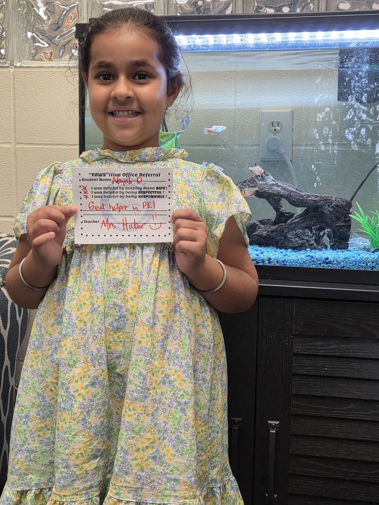 Student with Pawsitive Office Referral