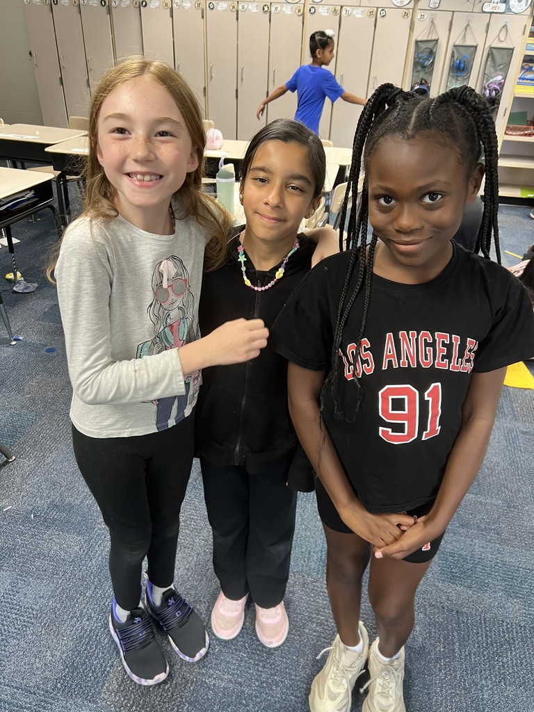 Students celebrating homecoming week wearing BLACK !
