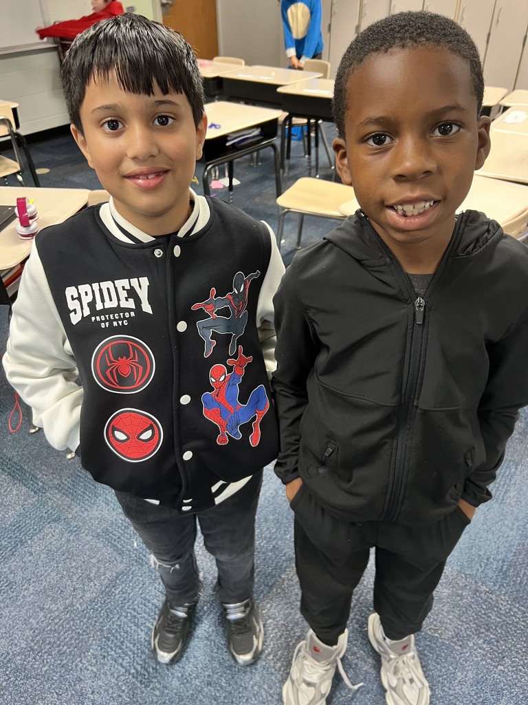 Students celebrating homecoming week wearing BLACK !