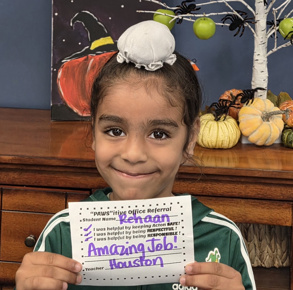 Student with Pawsitive Office Referral