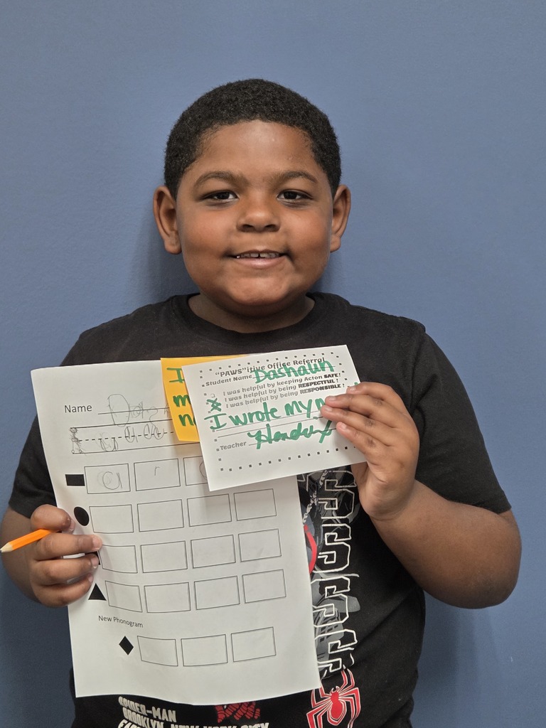 Student with Pawsitive Office Referral