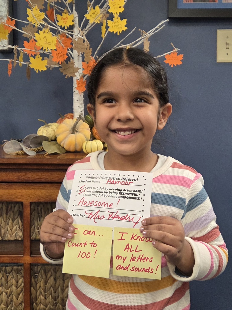 Student with Pawsitive Office Referral