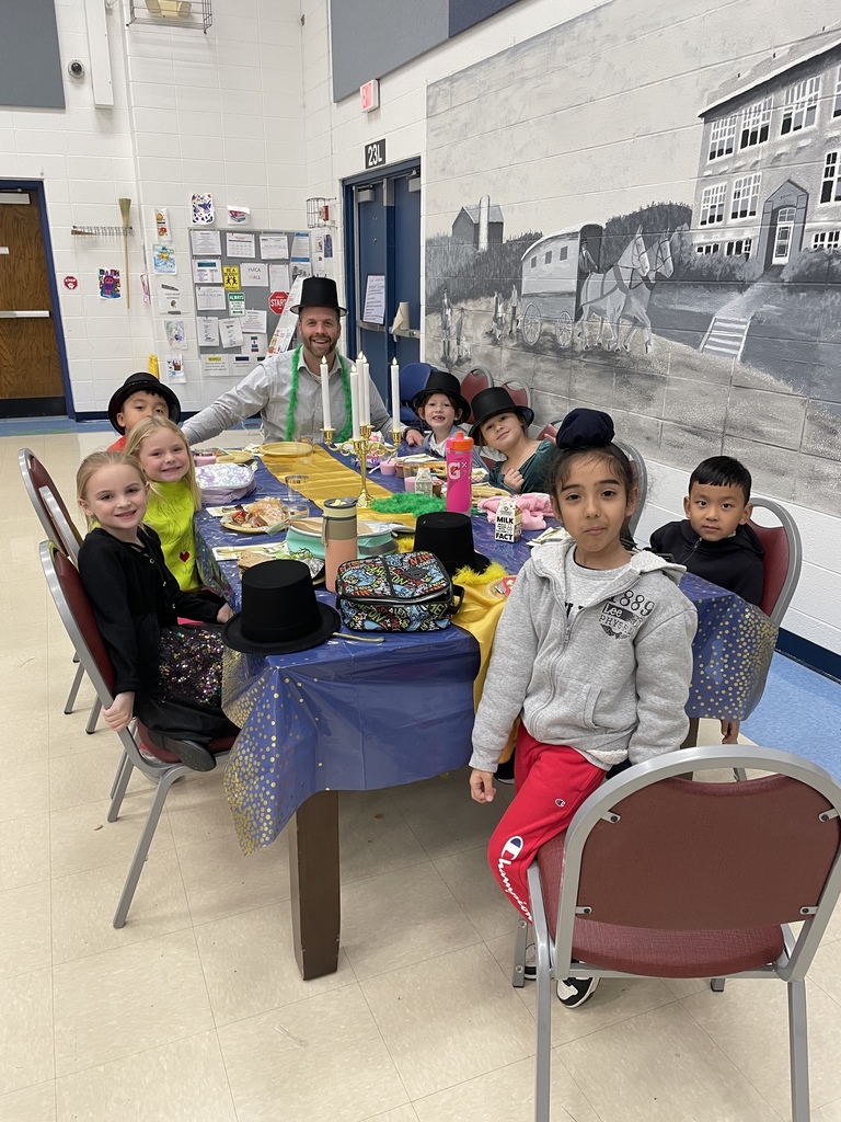 Students at lunch at the ritz
