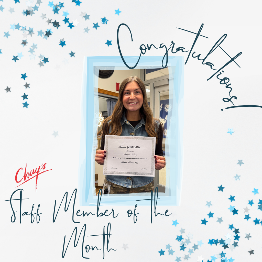 Chuy's Staff Member of the Month