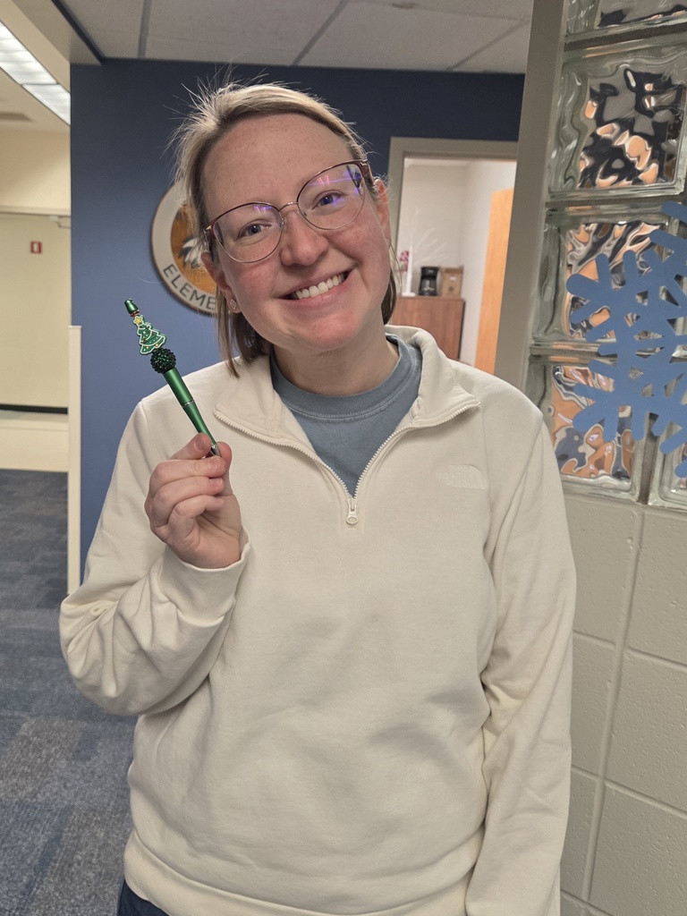 Staff make handcrafted festive holiday pens.