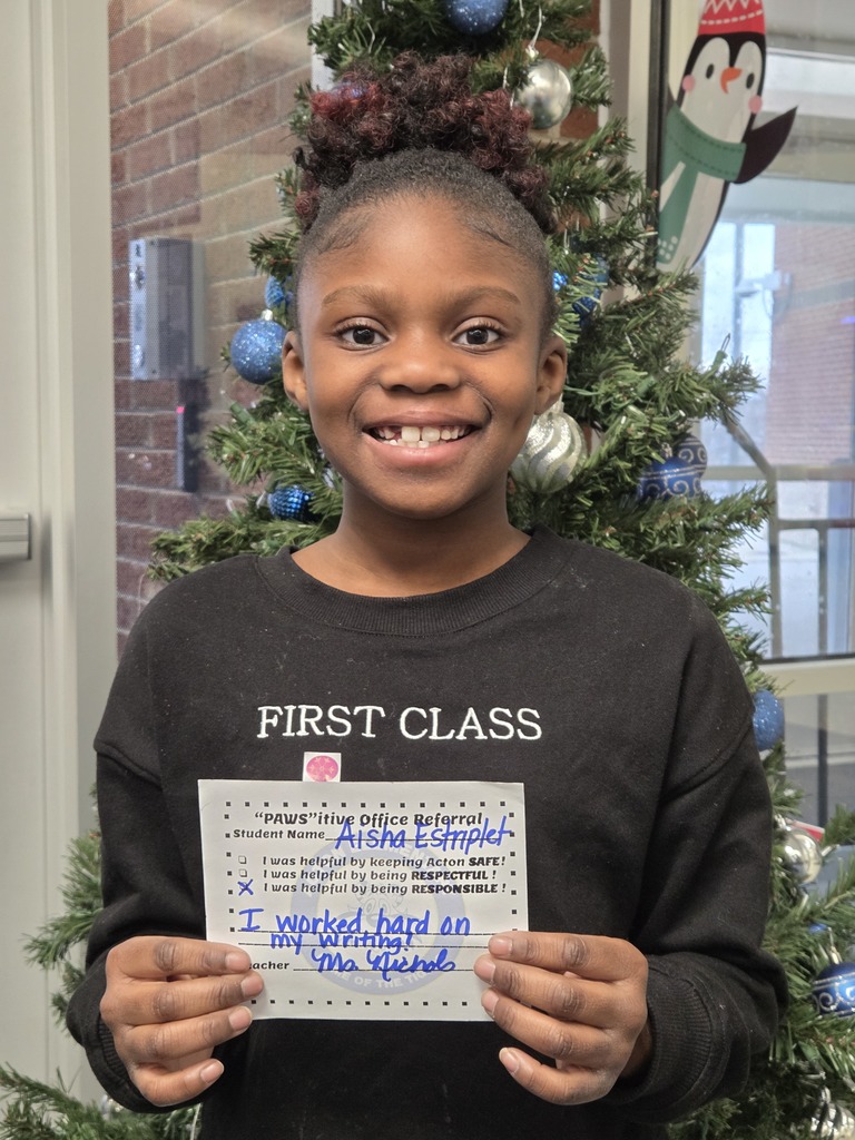 Student with Pawsitive Office Referral