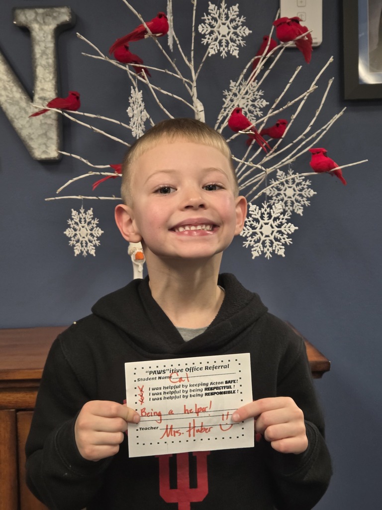 Student with Pawsitive Office Referral