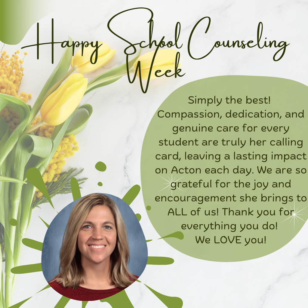 Happy School Counselor Week