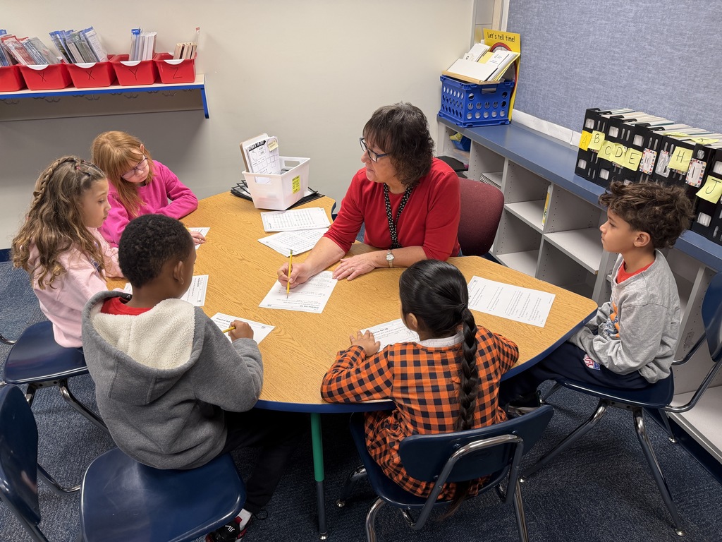 students learning in class