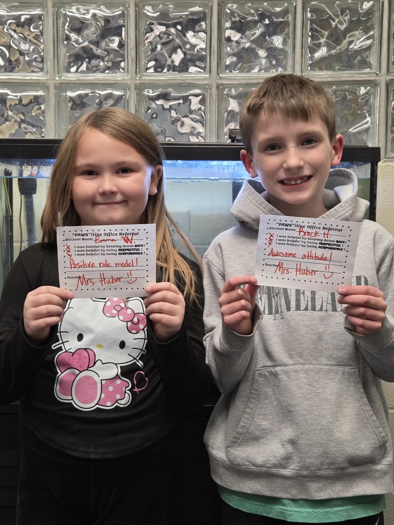 Student with Pawsitive Office Referral