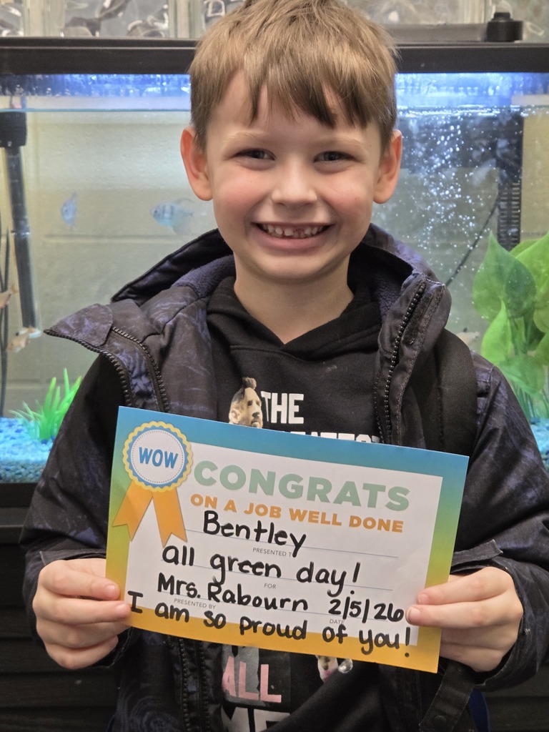 Student with Pawsitive Office Referral