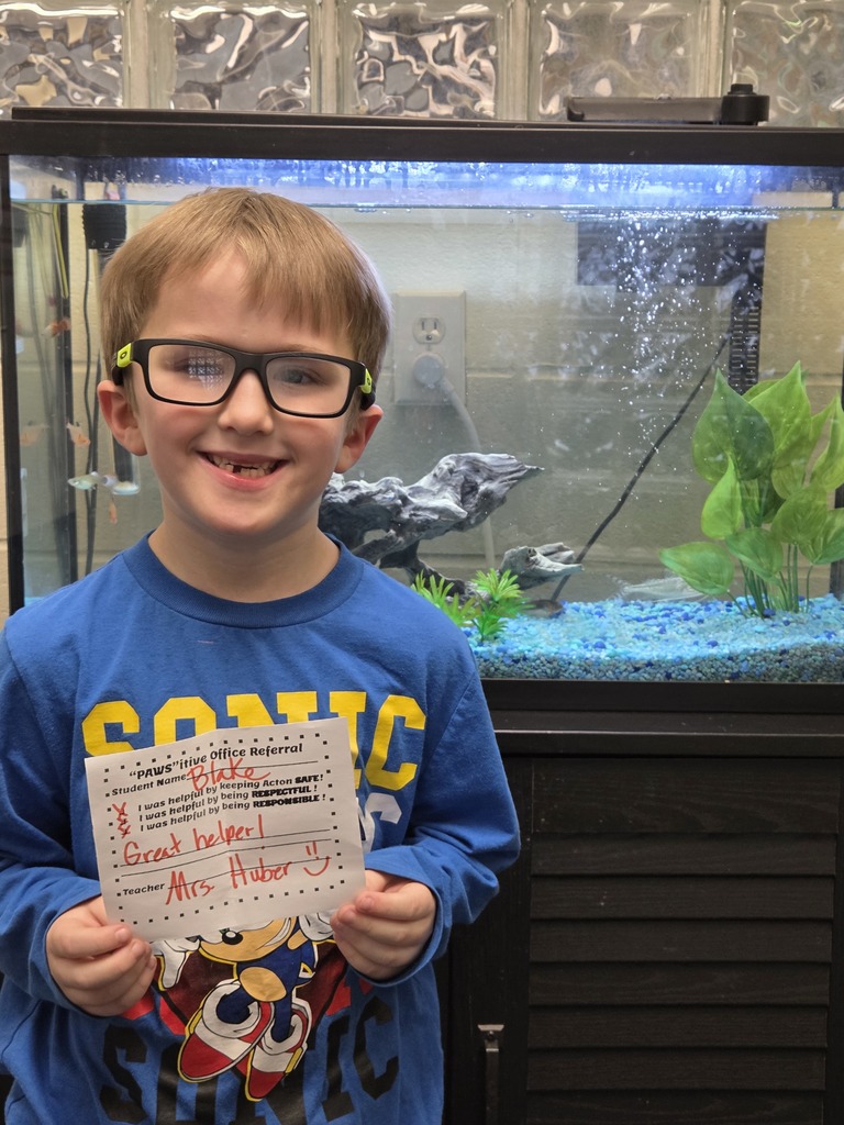 Student with Pawsitive Office Referral