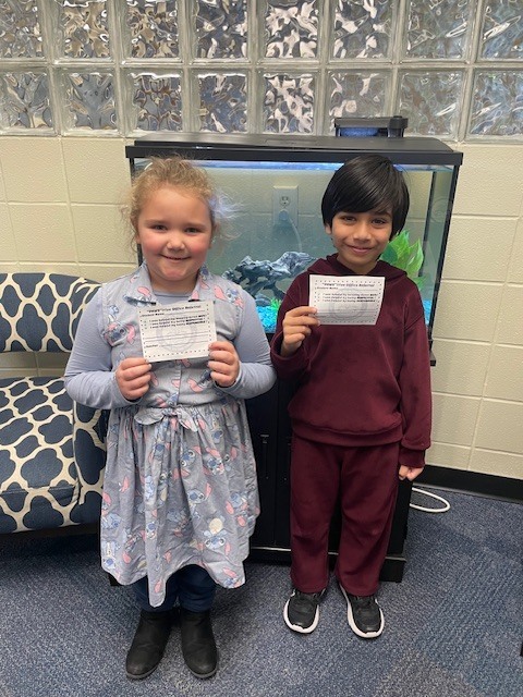 Student with Pawsitive Office Referral