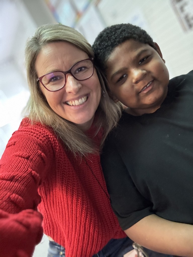 Wearing RED to celebrate #FTCSCWeLoveOurSchool