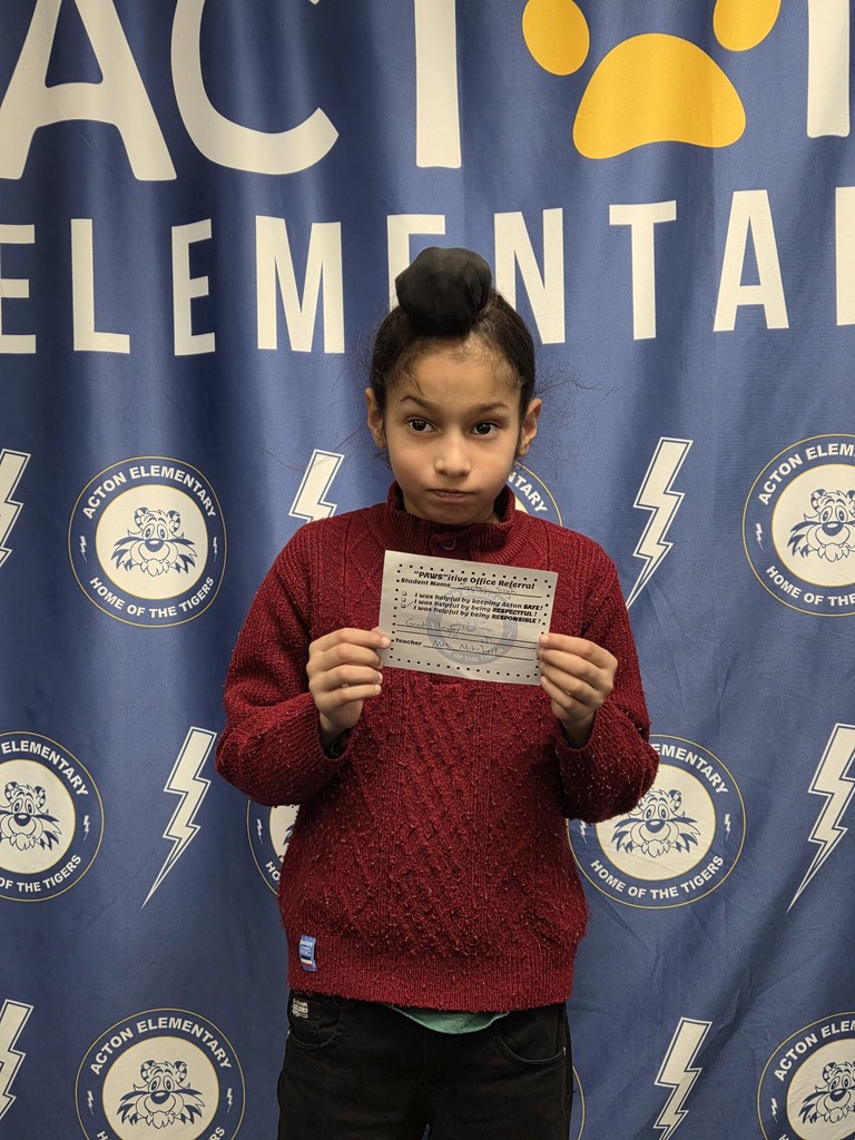 Student with Pawsitive Office Referral