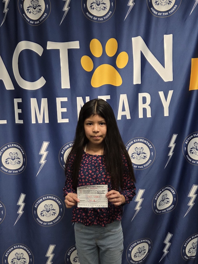 Student with Pawsitive Office Referral