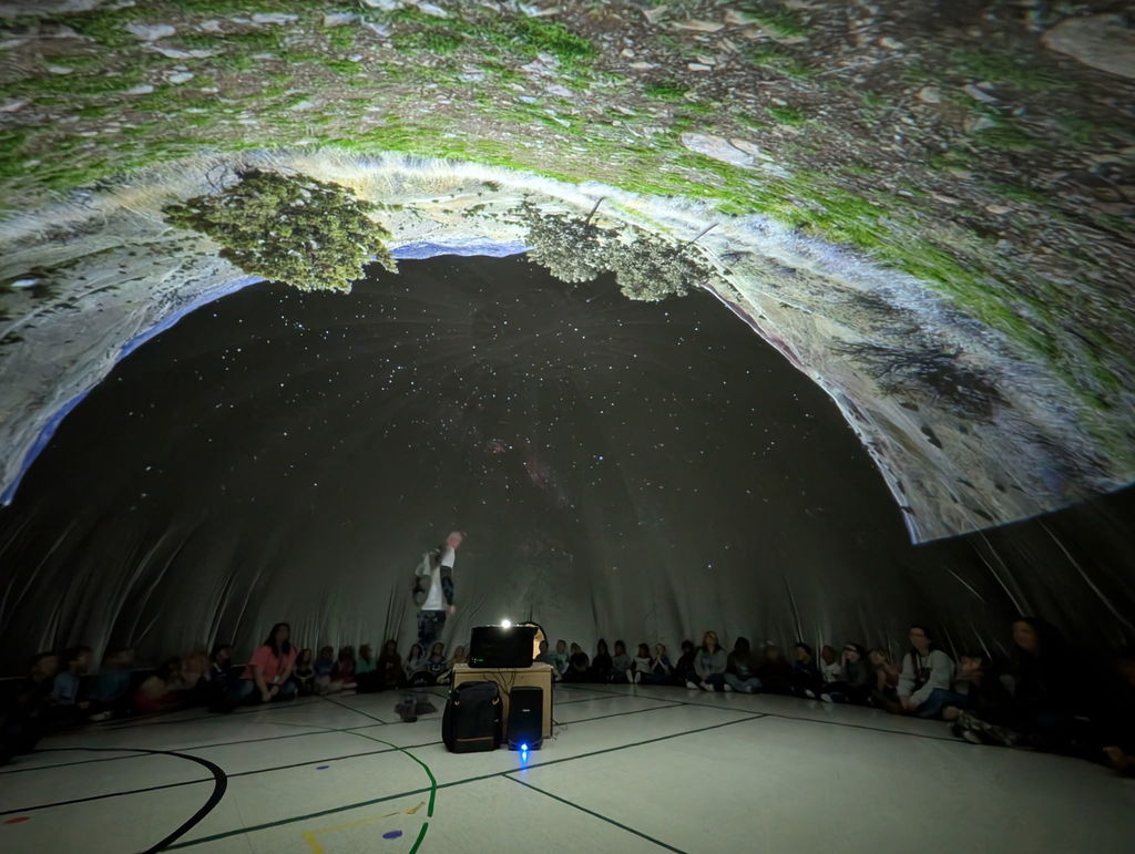 Sky Dome Planetarium by Mobile Ed Productions