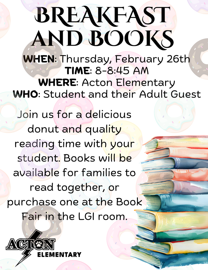 Breakfast and Books flyer. 