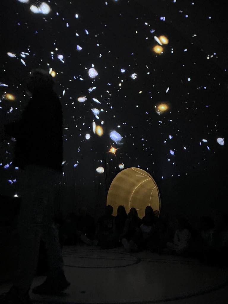 3rd grade planetarium in school field trip