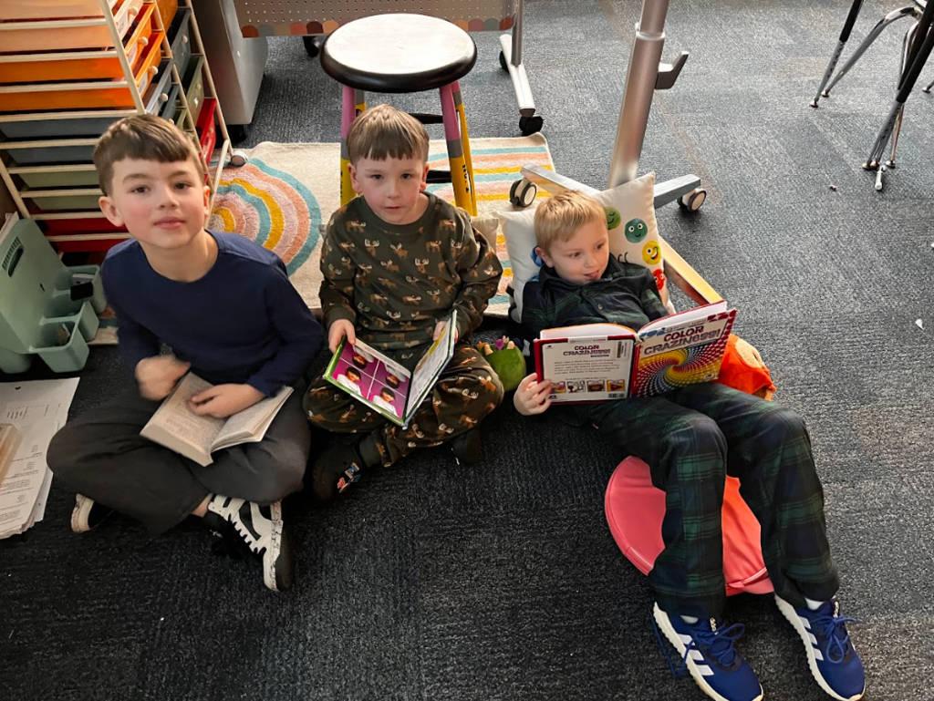 read across america reading in pajamas