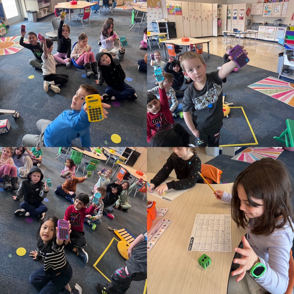 Mrs. Gorske's kindergarten students doing various activities in their classroom