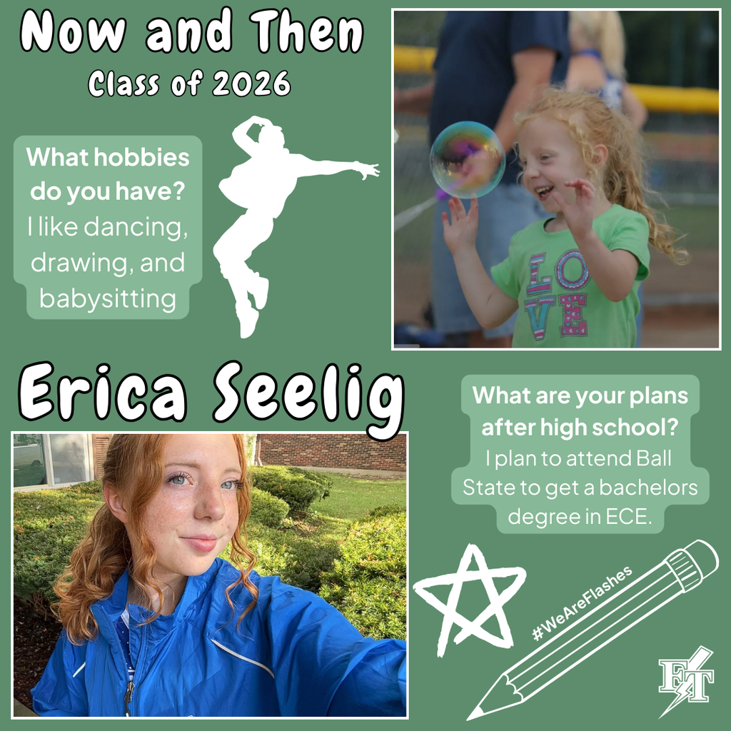 Erica Seelig Senior Now and Then