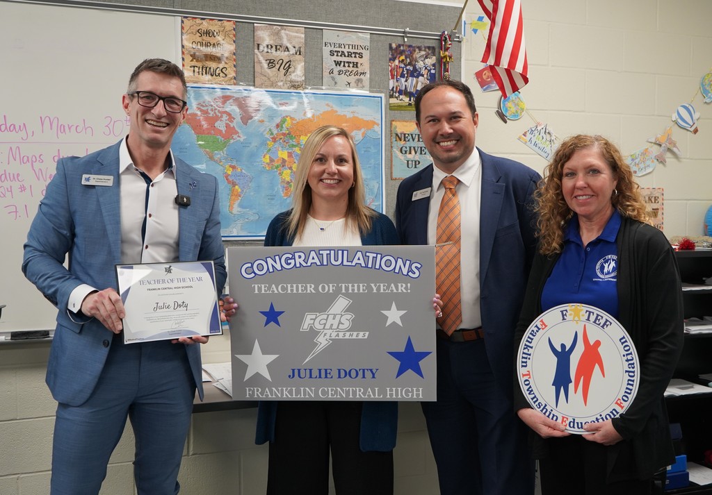 FCHS Teacher of the Year Julie Doty 2026