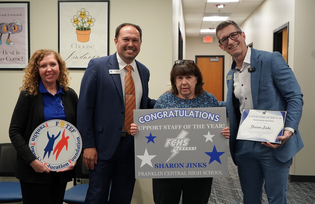FCHS Support Staff of the Year Sharon Jinks 2026