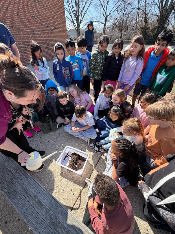 students smiling together
