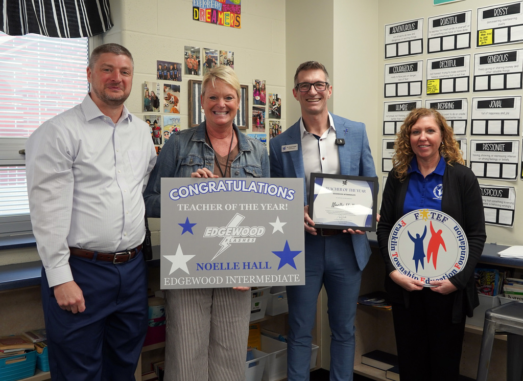Edgewood Intermediate Teacher of the Year- Noelle Hall 2026