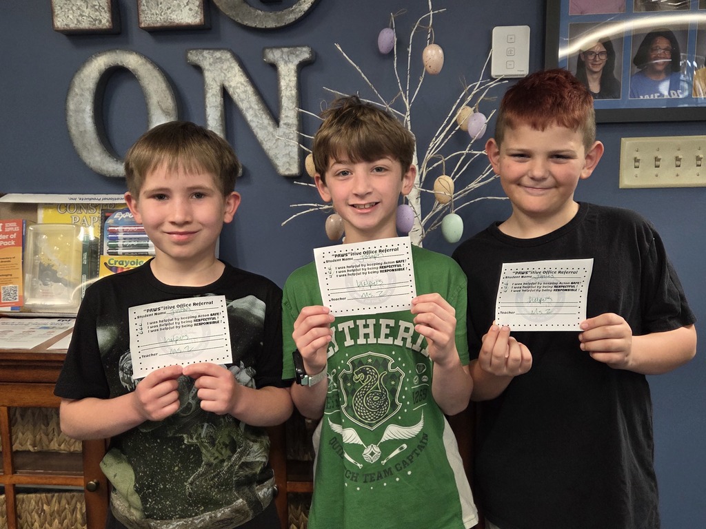 Student with Pawsitive Office Referral