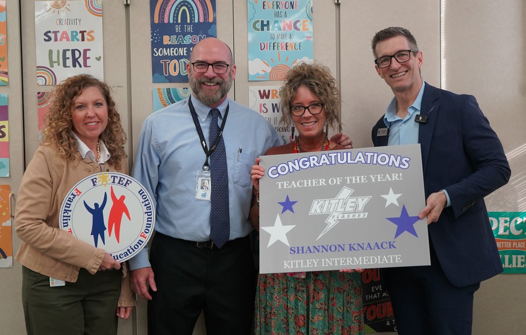Kitley's Teacher of the Year- Shannon Knaack 2026