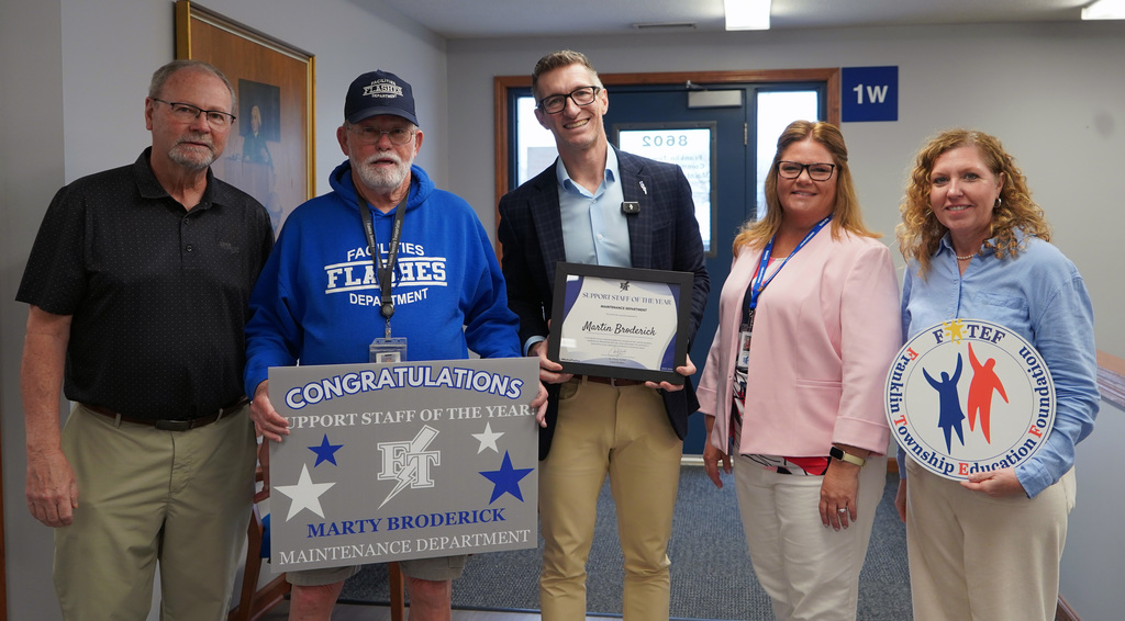 FTCSC Facilities Support Staff of the Year- Martin Broderick 2026