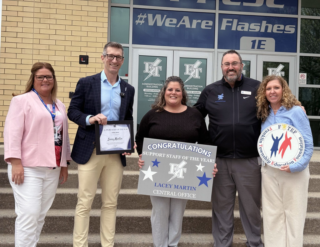 FTCSC Support Staff of the Year for Central Office- Lacey Martin 2026