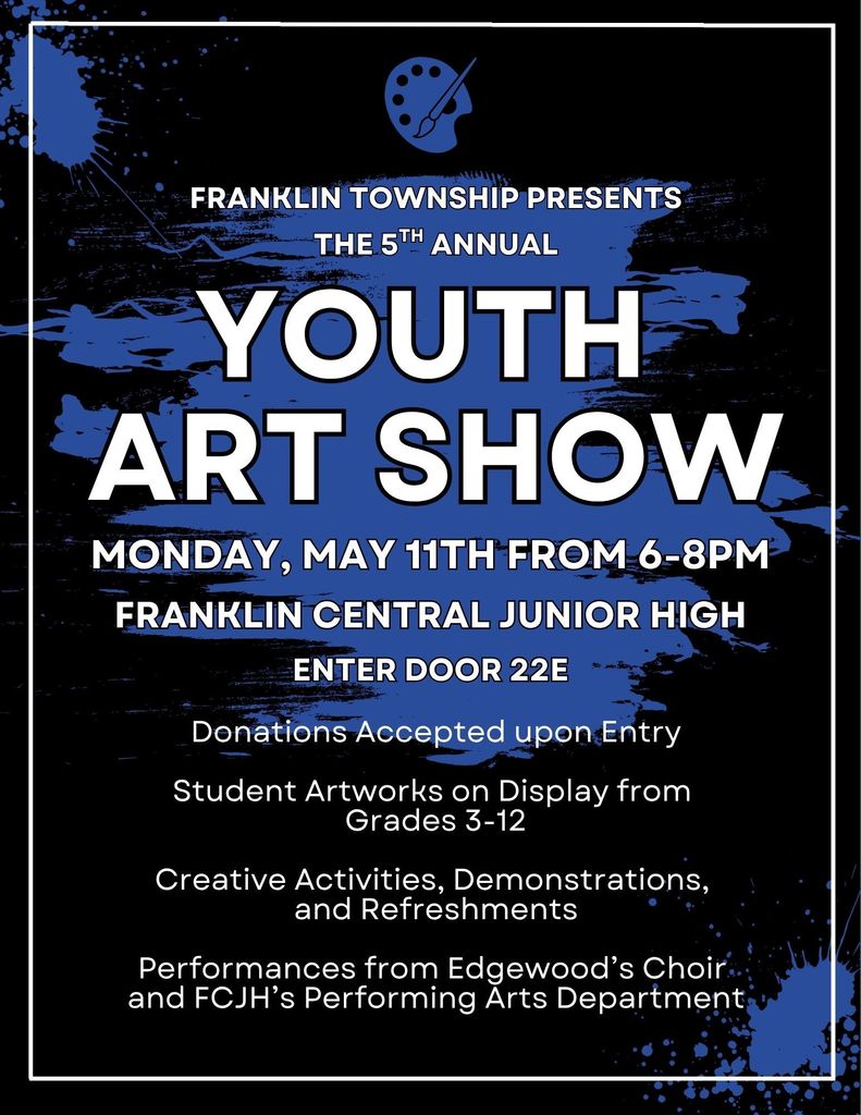 2026 Youth Art Show on May 11th