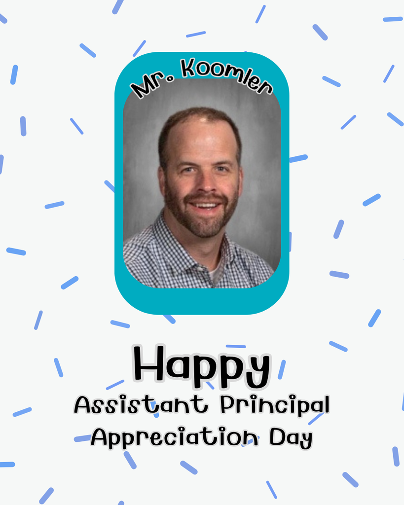 Picture of mr. koomler for assistant principal appreciation day