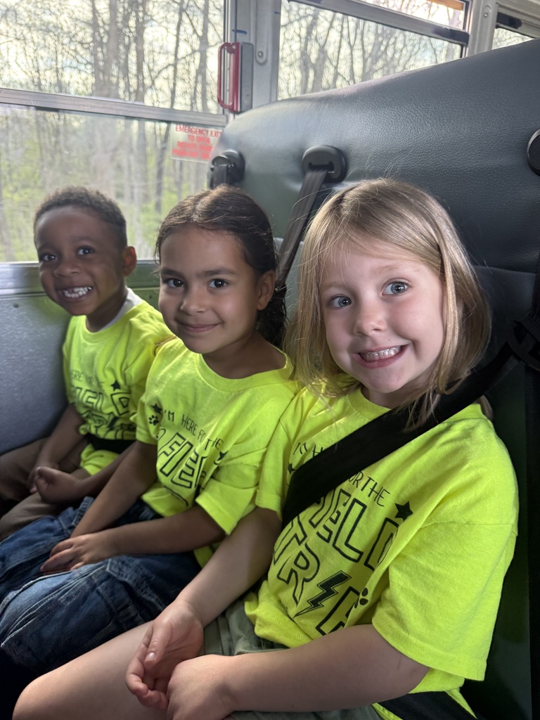 kindergarten students on their field trip to Conner Prairie