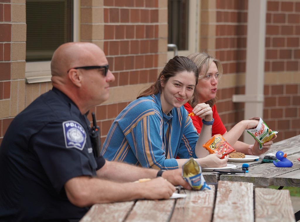 Kitley Staff at cookout