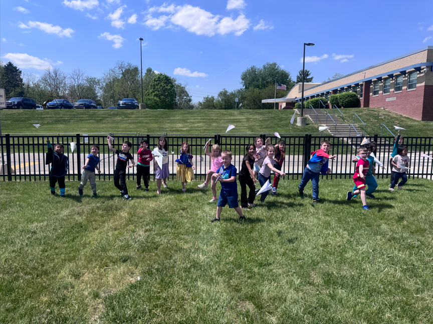 Mrs. Gorske's A is for Airplane day