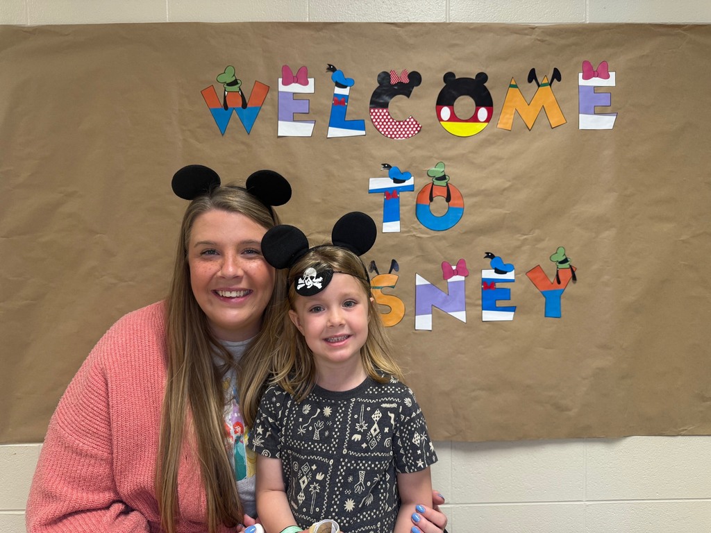 D for Disney Day for kindergarten countdown