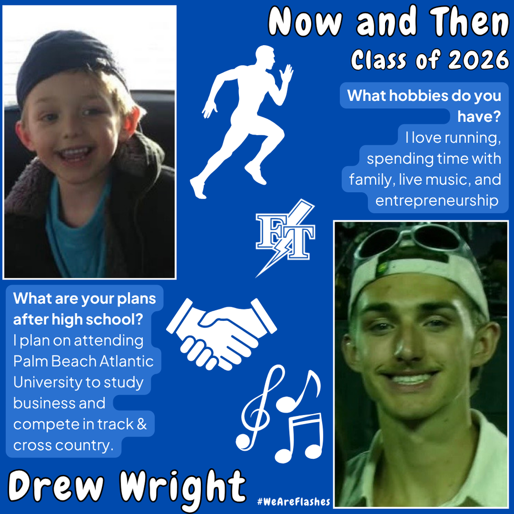 Drew Wright Senior Now and Then