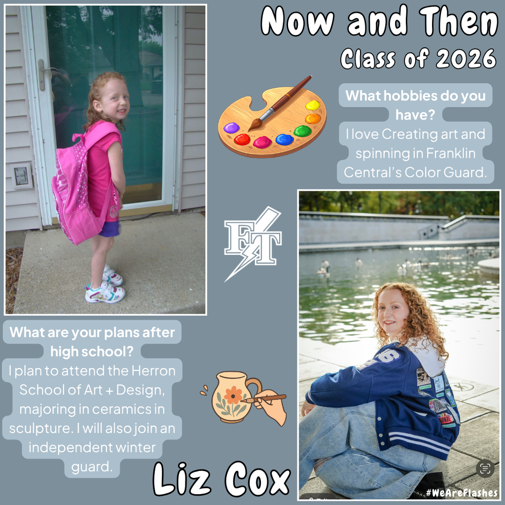 Liz Cox Senior Now and Then