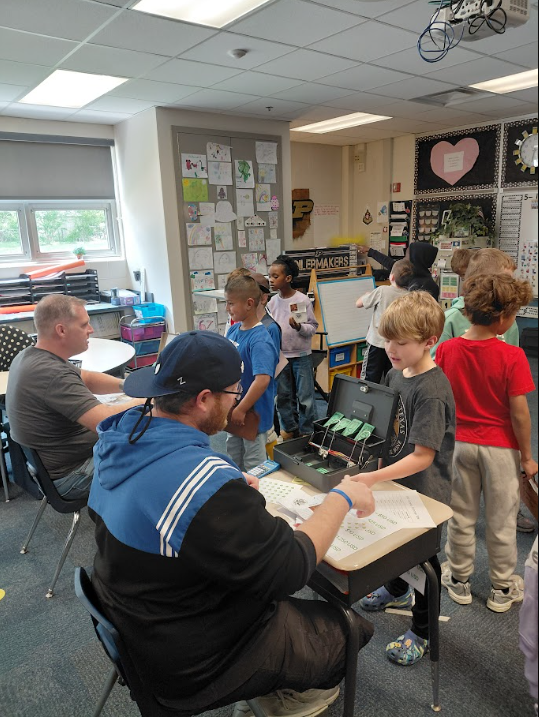 Second grade Ellis Island Simulation