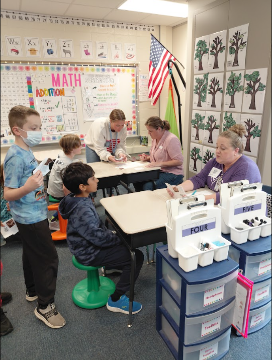 Second grade Ellis Island Simulation