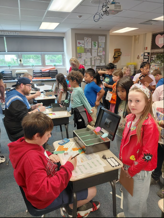 Second grade Ellis Island Simulation